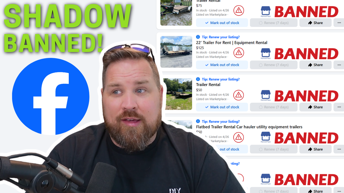 BANNED on Facebook Marketplace? Here's What to Do | Episode 050