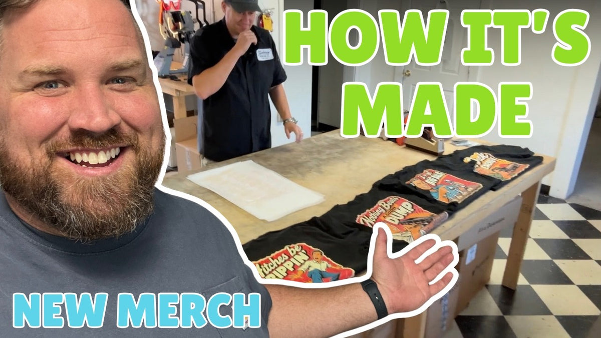 Behind the Scenes of Our New Trailer Hustle Merch Drop
