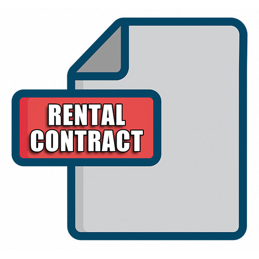 Trailer Rental Contract Template & Maintenance Log